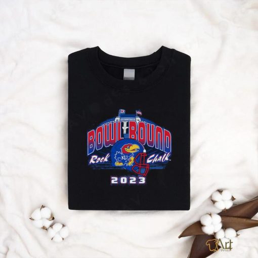 Official Kansas Jayhawks Rock Chalk Football Bowl Bound 2023 Shirt