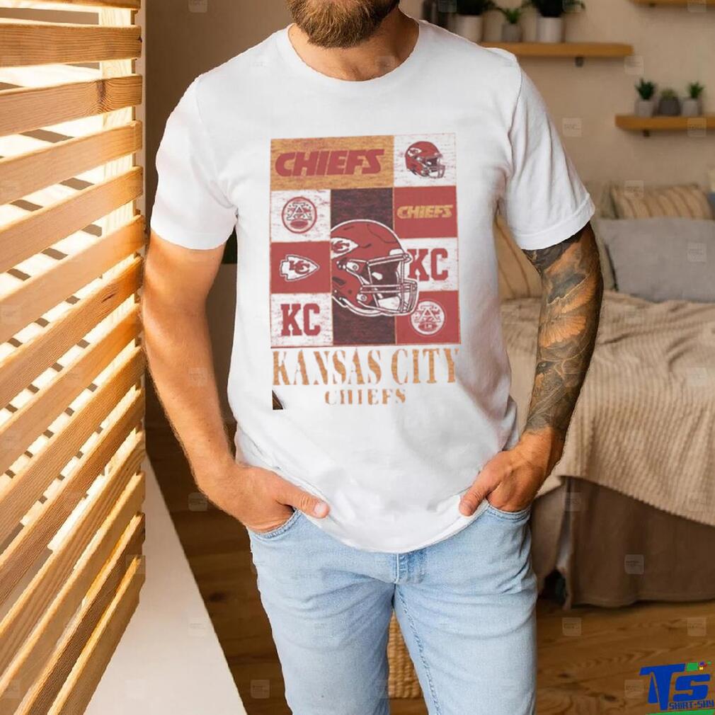 Official Kansas city Chiefs era block shirt Official Kansas city Chiefs era block shirt