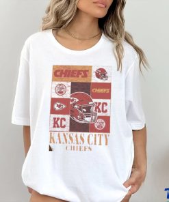 Official Kansas city Chiefs era block shirt