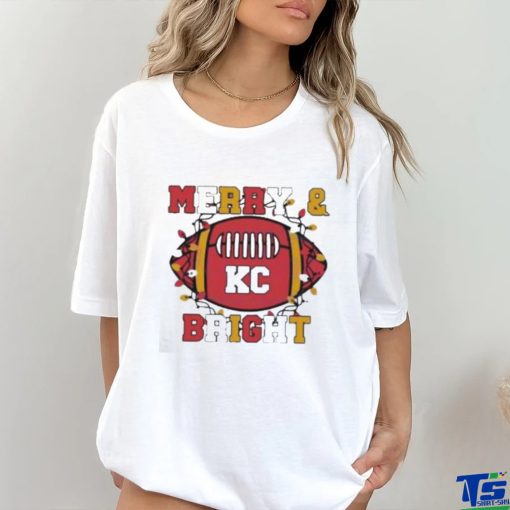 Official Kc Merry And Bright Football 2023 Shirt