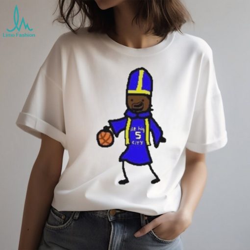 Official Kentavious Caldwell Pope Denver Nuggets Miles High City By nba paint T Shirt