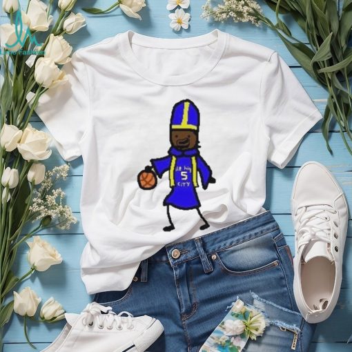 Official Kentavious Caldwell Pope Denver Nuggets Miles High City By nba paint T Shirt
