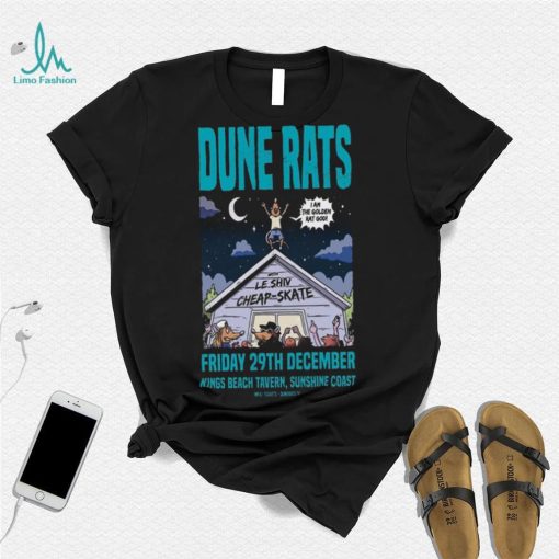 Official Kings Beach Tavern, Sunshine Coast Dune Rats December 29th, 2023 Poster shirt
