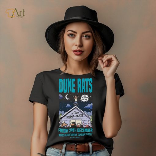 Official Kings Beach Tavern, Sunshine Coast Dune Rats December 29th, 2023 Poster shirt