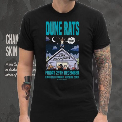 Official Kings Beach Tavern, Sunshine Coast Dune Rats December 29th, 2023 Poster shirt