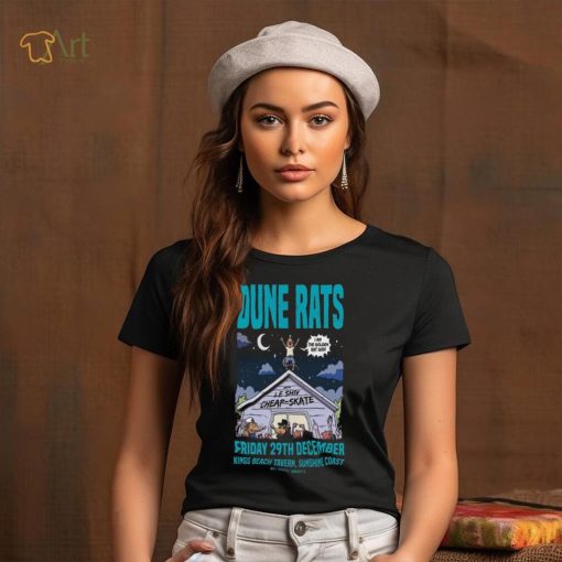 Official Kings Beach Tavern, Sunshine Coast Dune Rats December 29th, 2023 Poster shirt