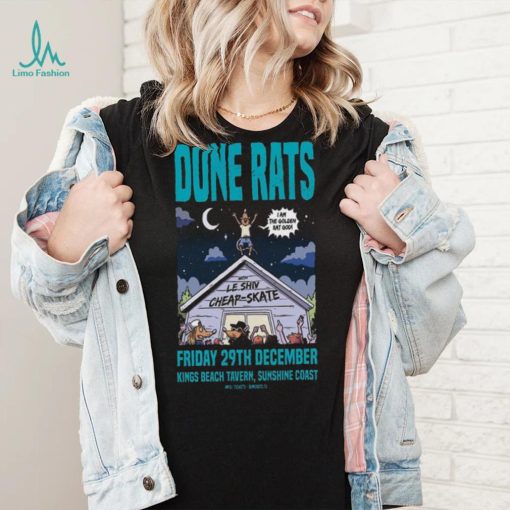 Official Kings Beach Tavern, Sunshine Coast Dune Rats December 29th, 2023 Poster shirt