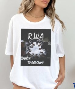 Official Las Vegas Raiders RWA Raiders Win Cover T Shirt