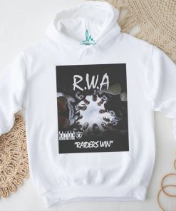 Official Las Vegas Raiders RWA Raiders Win Cover T Shirt