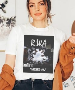 Official Las Vegas Raiders RWA Raiders Win Cover T Shirt