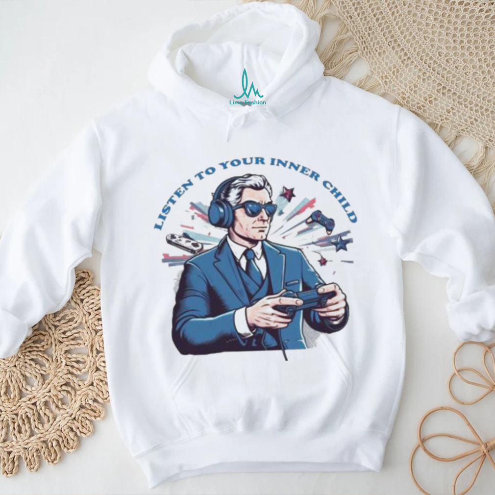 Official Listen to Your Inner Child T shirt Official Listen to Your Inner Child T shirt