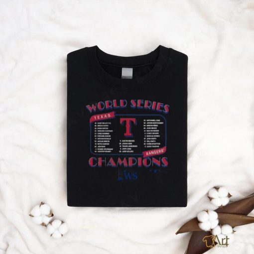 Official MLB Texas Rangers Team World Series Champions 2023 Shirt