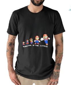 Official Mario Survival Of The Fittest T Shirt