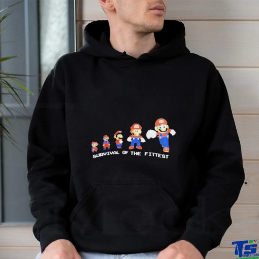 Official Mario Survival Of The Fittest T Shirt