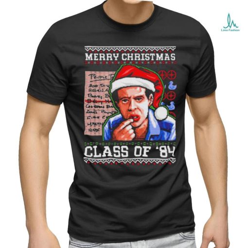 Official Merry Christmas Class Of ’84 Shirt