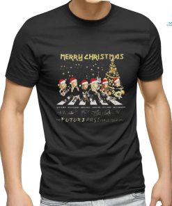 Official Merry Christmas The Future Past World Tour 2024 Signature T Shirt
