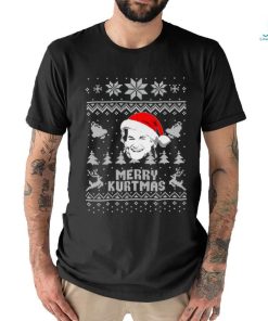 Official Merry Kurtmas Christmas Parody T Shirt