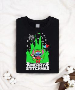 Official Merry Stitchmas Christmas Tee Shirt