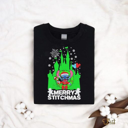 Official Merry Stitchmas Christmas Tee Shirt