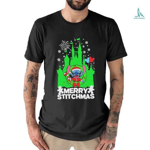 Official Merry Stitchmas Christmas Tee Shirt