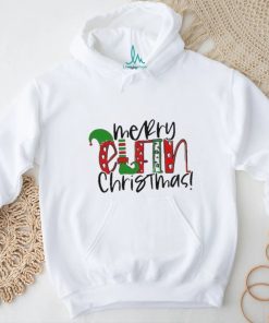 Official Merry elfin Christmas festive holiday T shirt