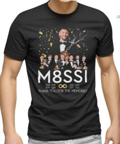 Official Messi 8th Ballon D’Or Thank You For The Memories T Shirt