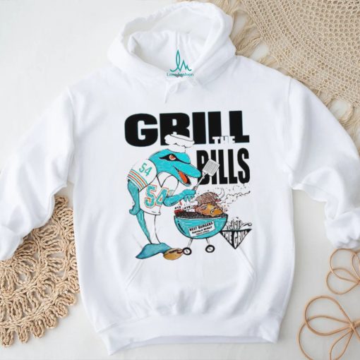 Official Miami Dolphins Grill The Bills T Shirt