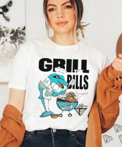 Official Miami Dolphins Grill The Bills T Shirt