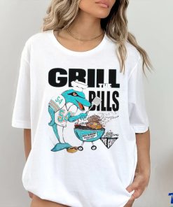 Official Miami Dolphins Grill The Bills T Shirt