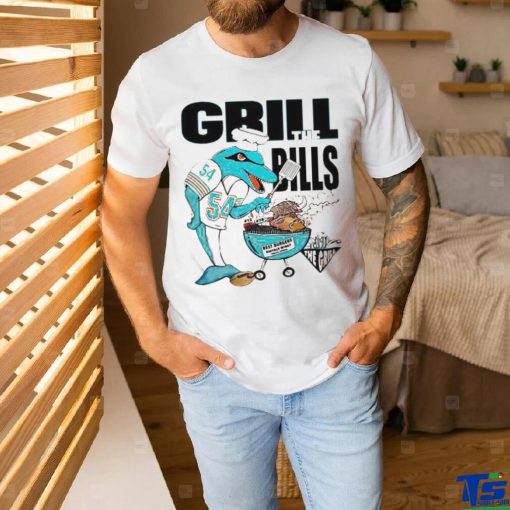 Official Miami Dolphins Grill The Bills T Shirt