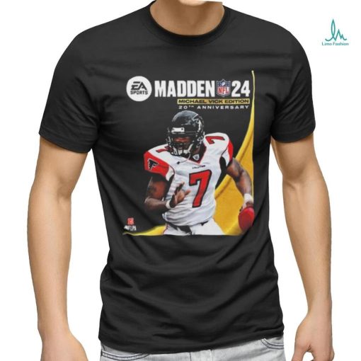 Official Michael Vick Edition 20th Anniversary On The NFL Madden 24 Cover Athlete With Season Shirt