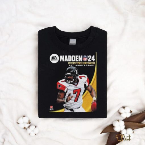 Official Michael Vick Edition 20th Anniversary On The NFL Madden 24 Cover Athlete With Season Shirt