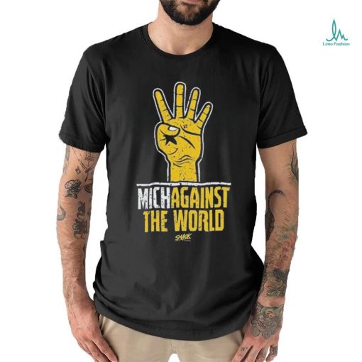 Official Michigan T Shirt Michagainst The World Michigan Against the World T Shirt