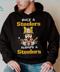 Official Mickey Once A Pittsburgh Steelers Always A Steelers T Shirt