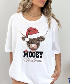 Official Mooey Christmas Cow Farmer Cowgirl Farm Girl Clothes T shirt