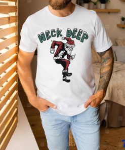 Official Moshing santa neck deep merch shirt