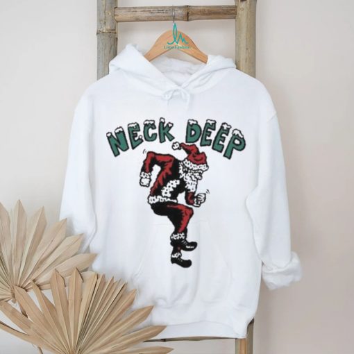 Official Moshing santa neck deep merch shirt