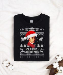 Official Mozart Classic Christmas Ugly T Shirt