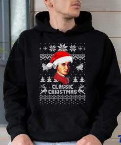 Official Mozart Classic Christmas Ugly T Shirt