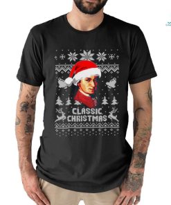 Official Mozart Classic Christmas Ugly T Shirt