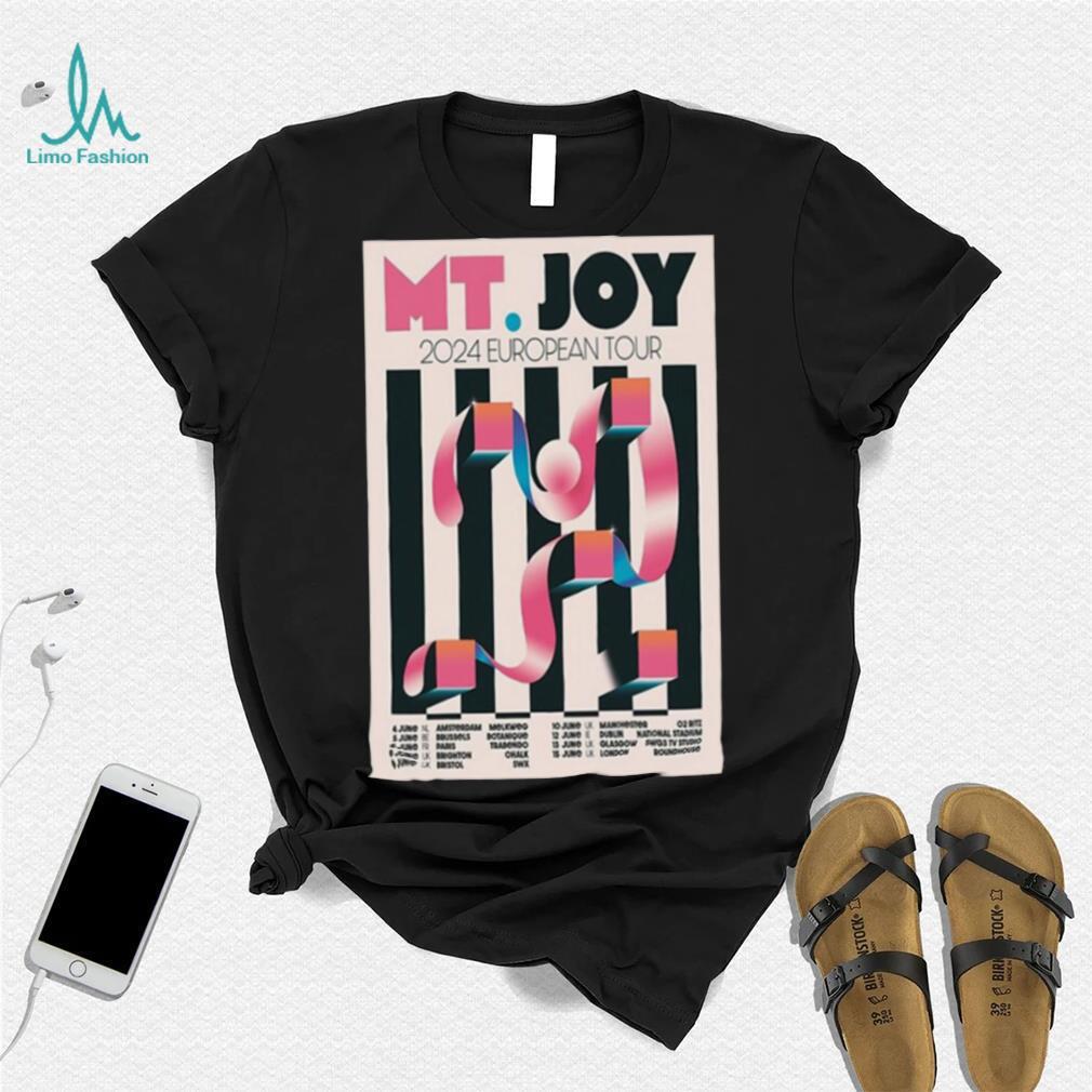 Official Mt.Joy European 2024 Tour Poster Shirt Official Mt.Joy European 2024 Tour Poster Shirt