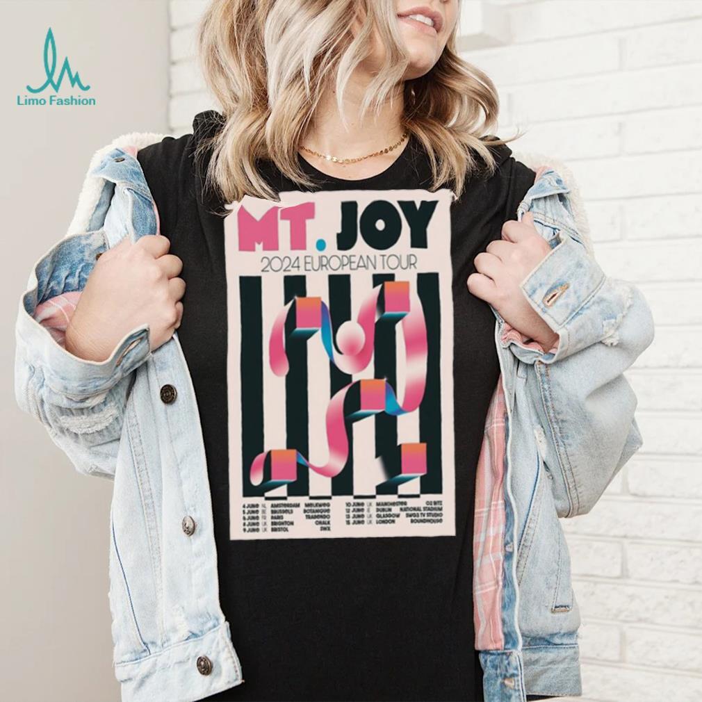 Official Mt.Joy European 2024 Tour Poster Shirt Official Mt.Joy European 2024 Tour Poster Shirt