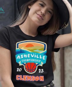 Official NCAA Clemson Tigers University Men’s Basketball Asheville Championship 2023 Congratulations Shirt