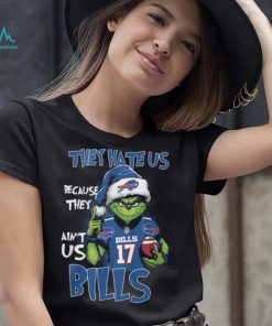 Official NFL Santa Grinch Buffalo Bills they hate us because they ain’t us Bills Christmas shirt