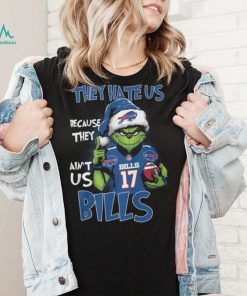 Official NFL Santa Grinch Buffalo Bills they hate us because they ain’t us Bills Christmas shirt