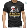 Snoopy Woodstock I Like To Stay In Bed Its Too Peopley Outside Shirt