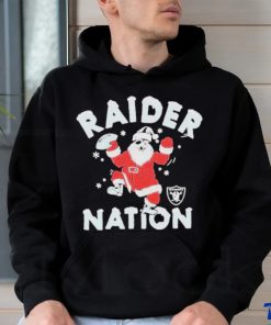 Official NFL las vegas raiders Christmas 2023 T shirt