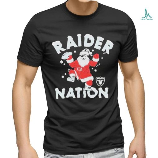 Official NFL las vegas raiders Christmas 2023 T shirt