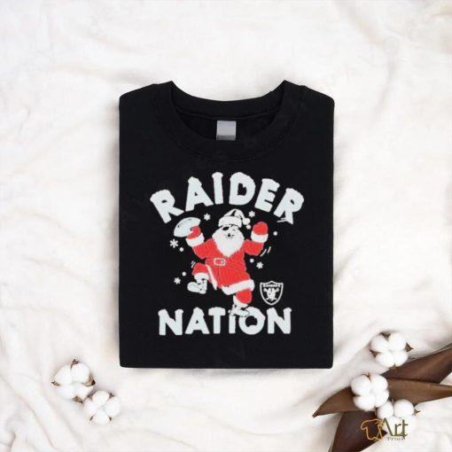 Official NFL las vegas raiders Christmas 2023 T shirt