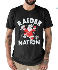 Official NFL las vegas raiders Christmas 2023 T shirt